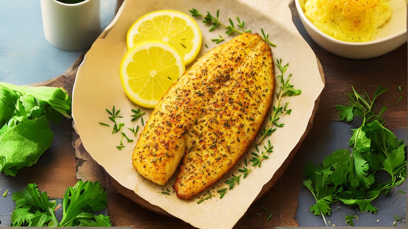 Tilápia com limão siciliano na Airfryer: leve, aromática e perfeita para refeições especiais