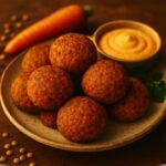 Bolinho de lentilha e cenoura na Airfryer: leve, vegano e cheio de sabor