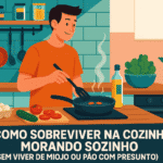 Morar sozinho traz liberdade, mas também o desafio de cuidar da própria alimentação — e, convenhamos, nem sempre sobra tempo ou disposição para cozinhar. Quando o cansaço bate, o miojo e o pão com presunto parecem as únicas saídas. Mas viver só disso pode ser prejudicial à saúde e à criatividade na cozinha. A boa notícia é que existem formas simples, rápidas e econômicas de preparar refeições gostosas e nutritivas, mesmo com uma rotina puxada.